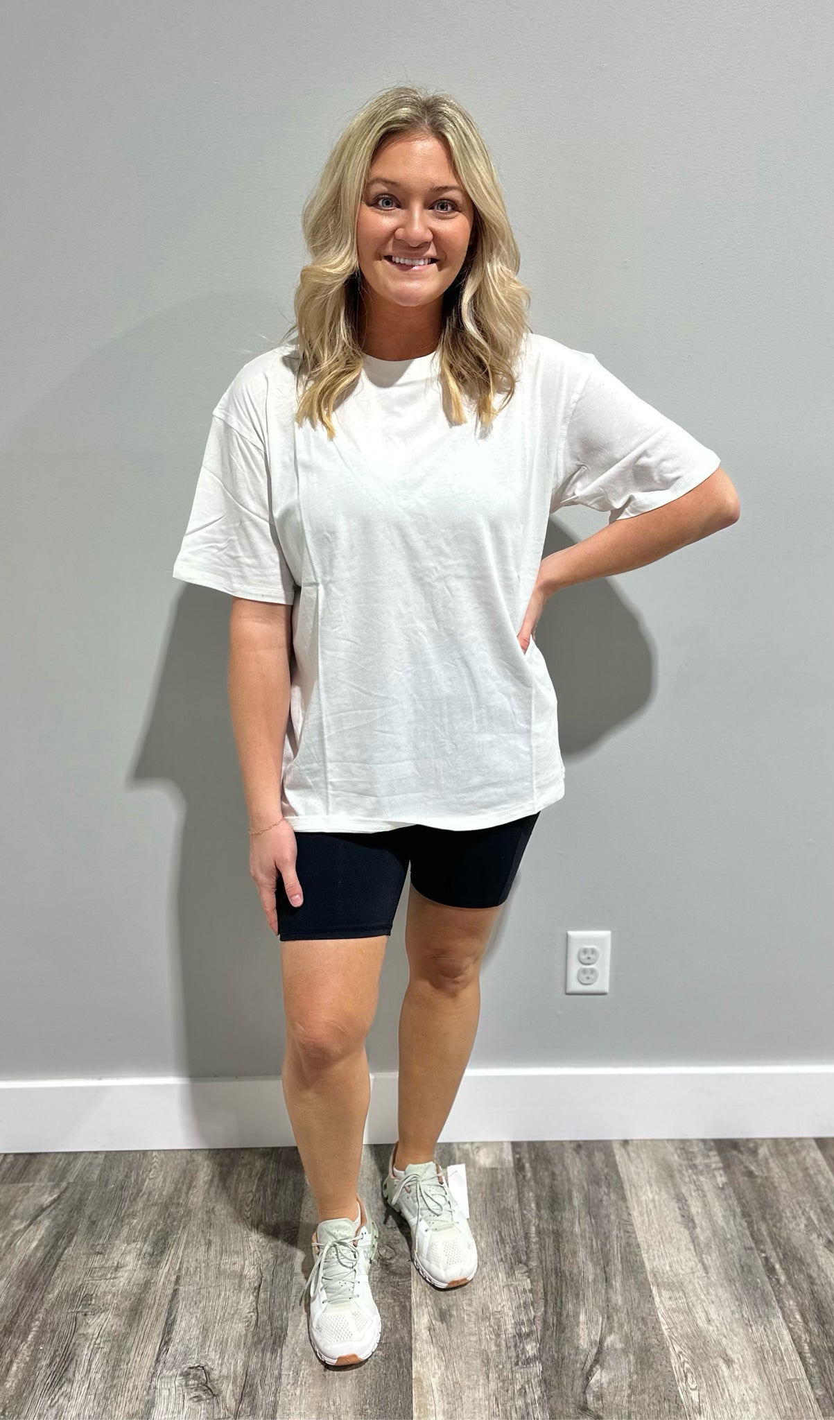 Mono B White Short Sleeve