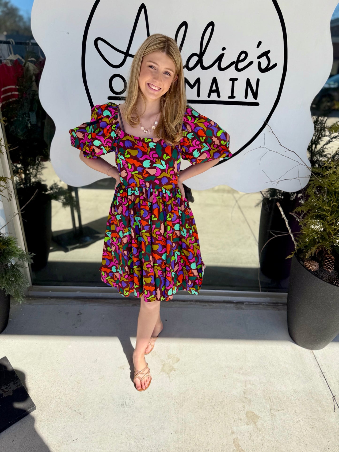 Peach Love Dress
