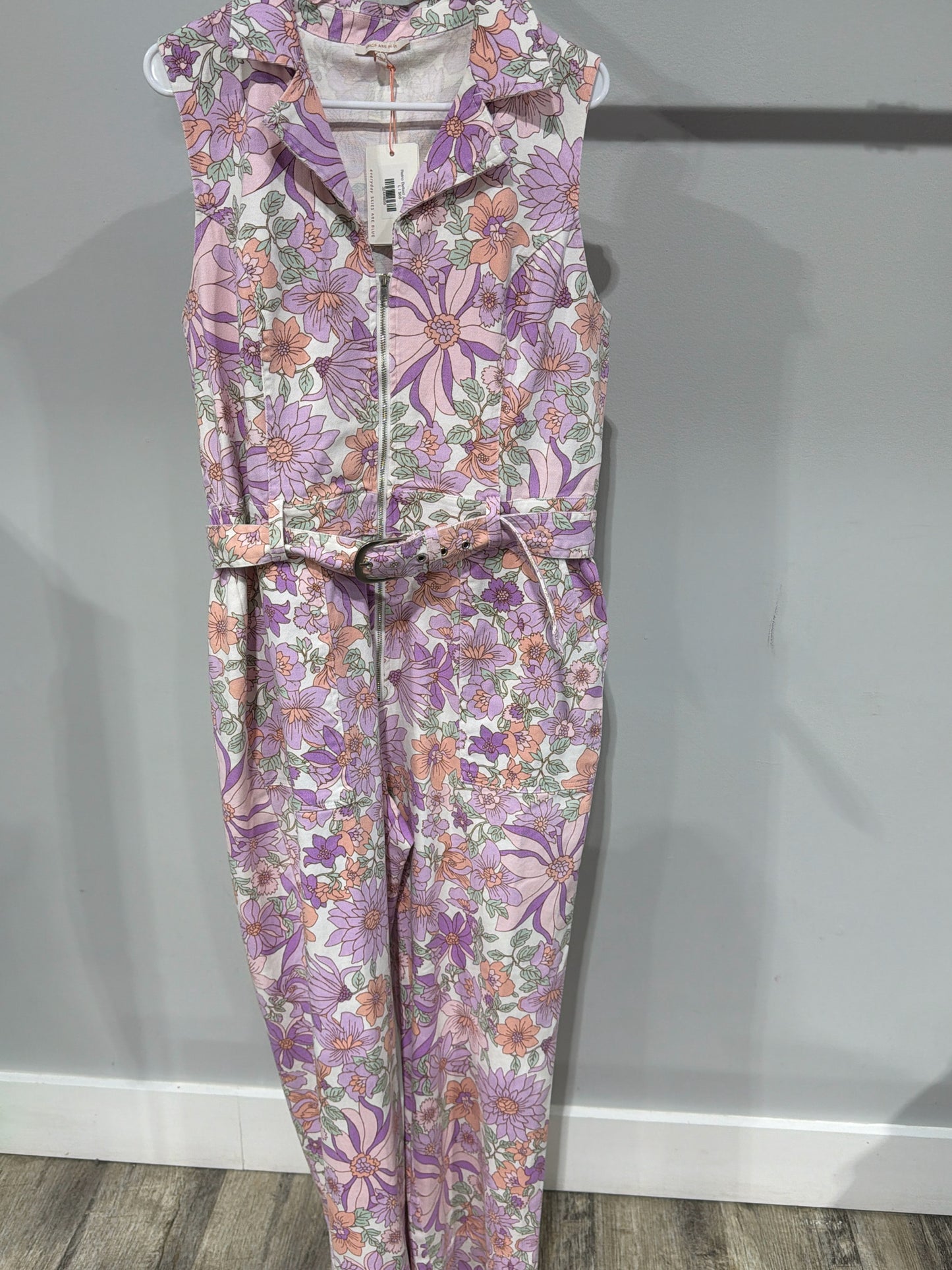Skies are blue Romper, Sz M