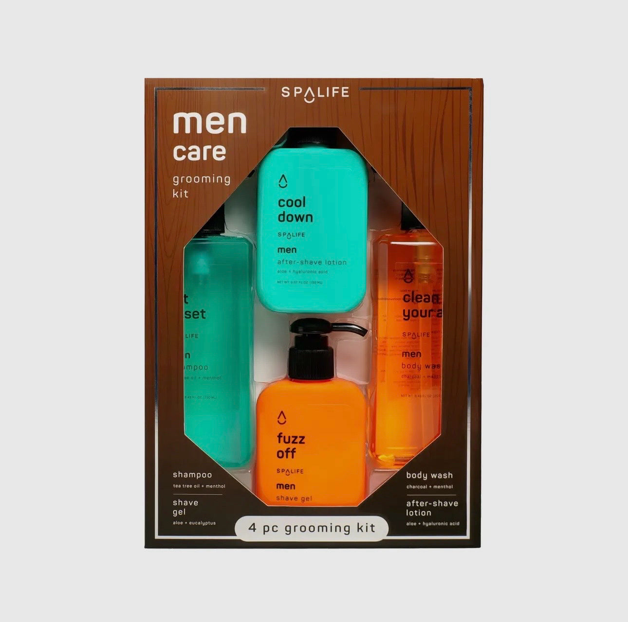 Men's Hair and Body Care Grooming Kit