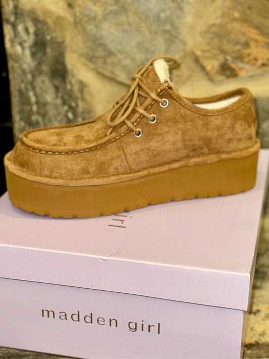 Eager Faux Fur Platform Moccasi