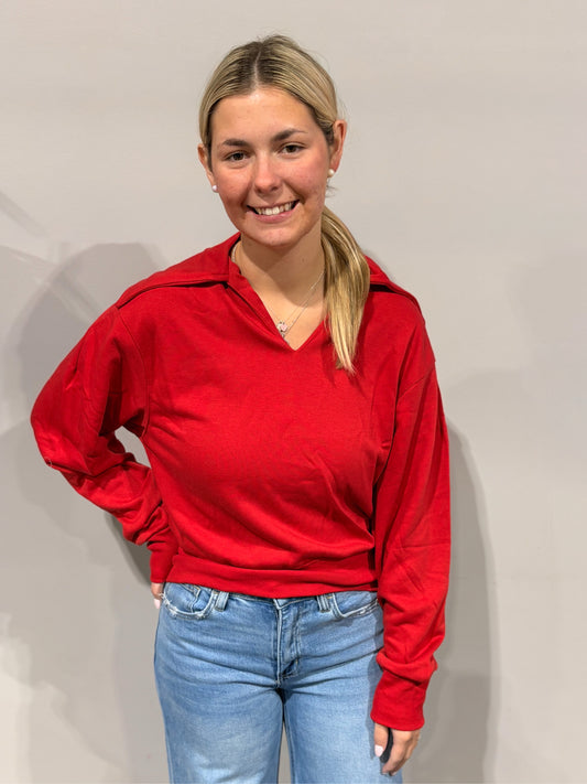 Collared Pullover